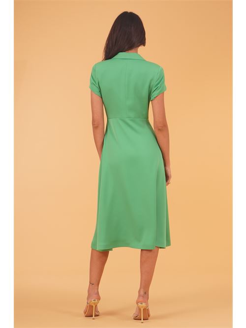 Abito in crepe GM by Gai Mattiolo | GM3741VERDE